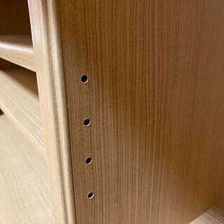 テレビ台（ローボード）木目調の画像