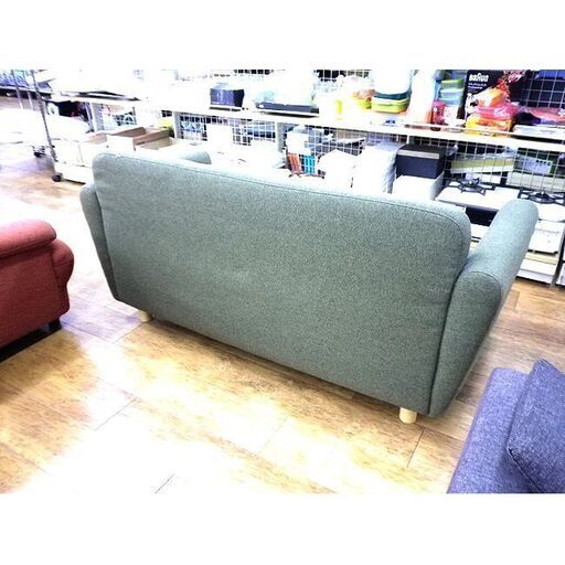 フランフラン チックソファー 2人掛け 深緑 グリーン みどり