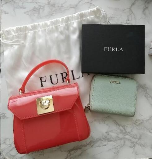 FURLA ジェリーバッグ\u0026財布  ★