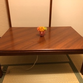 急募✨0円 ローテーブル こたつ貰ってくださいの画像