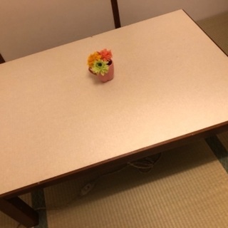 急募✨0円 ローテーブル こたつ貰ってくださいの画像