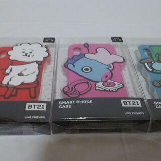 ★引取り歓迎★早い者勝ち★ばら売り★BTS 防弾少年団 BT21  公式スマホケース iPhoneXS　Ｘ★未使用品 の画像