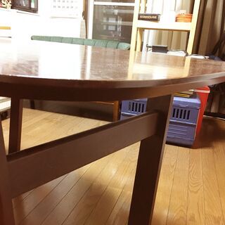【絶対お得！】LIVING HOUSE MOCOA ダイニングテーブルの画像