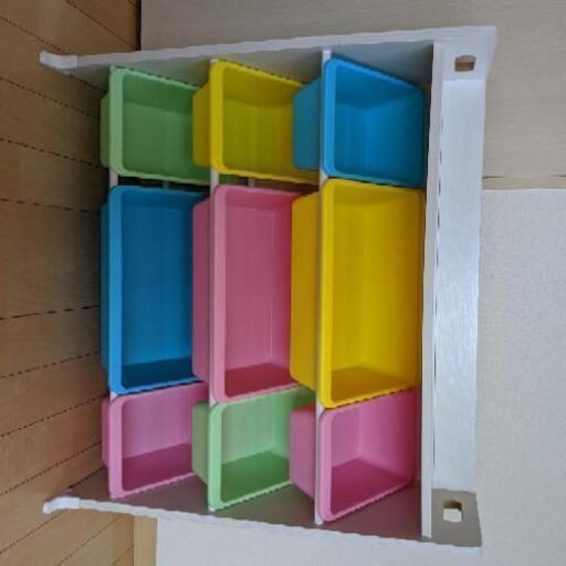 おもちゃ収納　ラックボックス