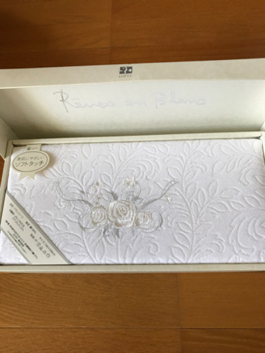 ロフテー　reves en blancのフラノシーツ