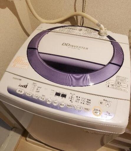 3月末の受け取りの場合【無料】洗濯機 東芝 AW-KS7D2