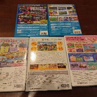 Wii　WiiUソフト5本の画像