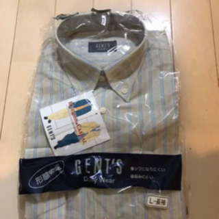 新品未使用メンズチェックシャツ