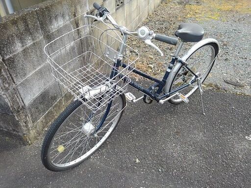 普通の自転車★２６インチ★オートライト付き（昼間点灯可能）