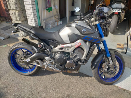 値下げ！mt09 2015年式ワンオーナー美車　ETC付き　オークション同時進行中！