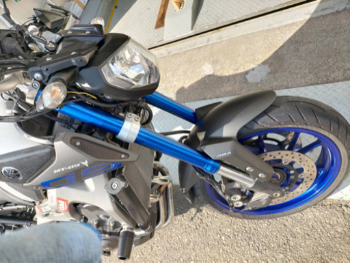 値下げ！mt09 2015年式ワンオーナー美車　ETC付き　オークション同時進行中！