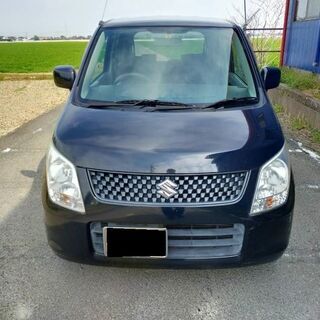 22日まで期間限定！すぐ乗れます！車検付き　ワゴンR　ブラック 　乗ってかえってOK　の画像