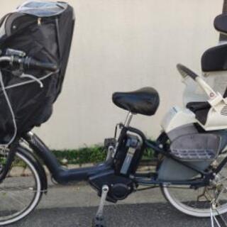 【引渡し者決定】ブリヂストン　子乗せ電動自転車　バッテリー新品8...