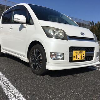 検R4年10月・H19・純正エアロ付き・地デジナビ・ムーヴ　カス...