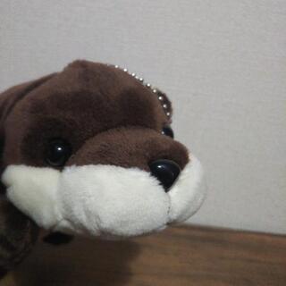 新品未使用 カワウソ マスコット 小物入れ の画像