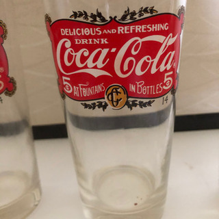 コカコーラグラス（中古）の画像