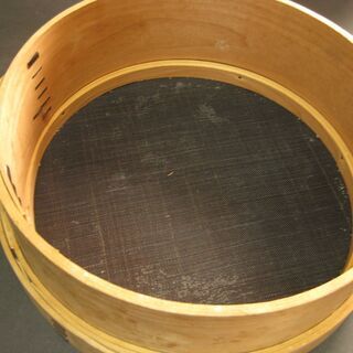 馬毛製 高級漉し器 木製曲げわっぱ 新品未使用品
