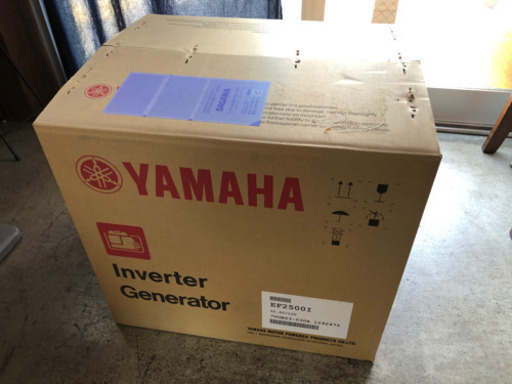 【新品・未使用】ヤマハ発電機　EF2500i