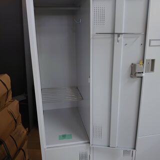 【店舗同時販売中】豊國工業　6人用スタンダートロッカー　鍵付　TLKーS6　【店頭ご来店購入限定】の画像