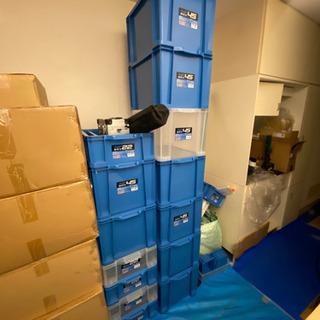 プラスチックボックス大量！の画像