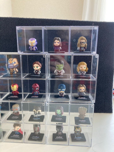 マーベル　キャラコレ　27体セット　ガチャポン