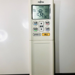FUJITSU🌟冷暖房🌟エアコン✨主に6畳用✨人感センサー搭載🌟清掃済😻の画像