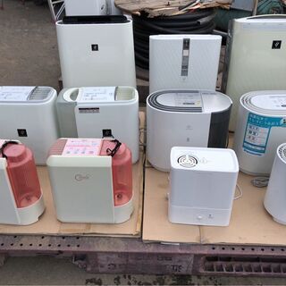 ★中古★パナソニック・シャープ他　空気清浄機　気化式加湿器　加湿...