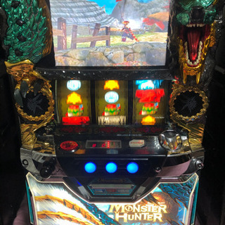 スロット実機　モンスターハンター　月下雷鳴