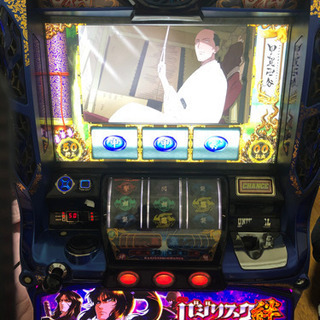 スロット実機　バジリスク絆　青パネルの画像