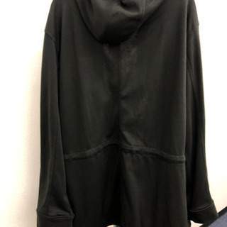 開封済未使用　メンズ4L 黒パーカーの画像