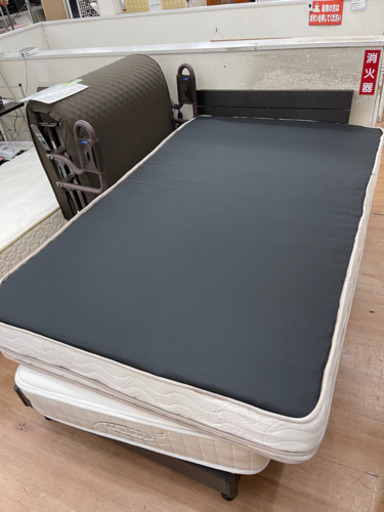 ?美品?セミダブルベッド 引き出し収納付 マットレス付 ニトリ (幅120cm)?自社配送時?代引き可?※現金、クレジット、スマホ決済