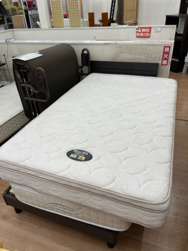 ?美品?セミダブルベッド 引き出し収納付 マットレス付 ニトリ (幅120cm)?自社配送時?代引き可?※現金、クレジット、スマホ決済