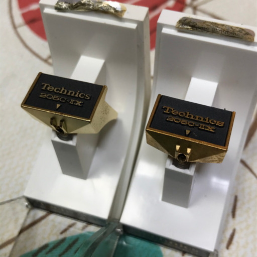 Technics EPS-205 交換針 ケース付 2点セット 動作未確認