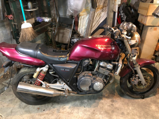 cb400sf nc31 書類なし　部品取り　ジャンク