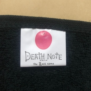 【台東区】DEATH NOTEタオルハンカチ新品デスノートの画像