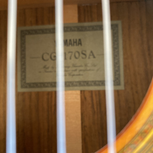 ヤマハ　アコースティック　ガットギター　CG-170SA