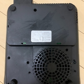 2018年製アイリスオーヤマIHクッキングヒーターの画像