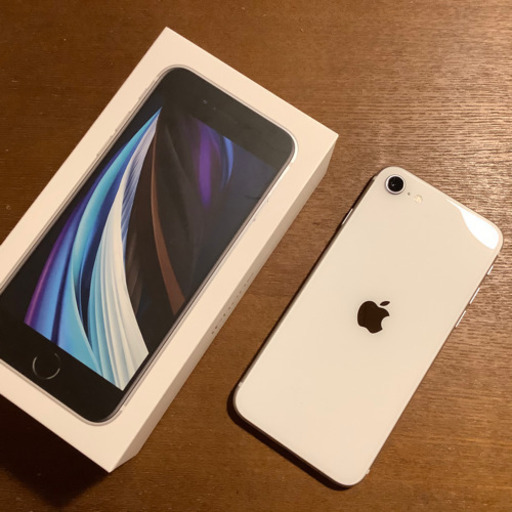 BT100%★SIMロック解除済★iPhoneSE 第2世代★64G★ホワイト