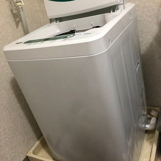 【受け渡し先決まりました】単身用洗濯機・冷蔵庫・足付きマットレス