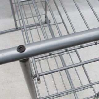 ☆押入れハンガーラック　棚付き☆の画像