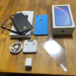  【値下げ‼︎】★iPhone XR 128GB ブルーSIMロック解除済み★