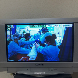 28型ワイドテレビ　地デジチューナー付きあげます