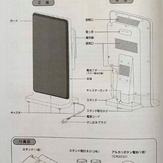 プラマイゼロ  パネルヒーター  X010の画像