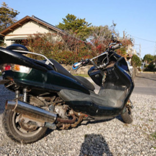 マジェスティ　実働　書類付き　スピーカー　改造多数　部品オマケ付き　ビックスクーター　バイク　単車の画像