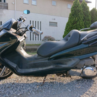 マジェスティ　実働　書類付き　スピーカー　改造多数　部品オマケ付き　ビックスクーター　バイク　単車の画像