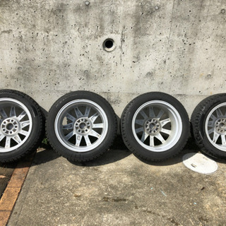 プリウスα 純正アルミ 17inch スタッドレス付き