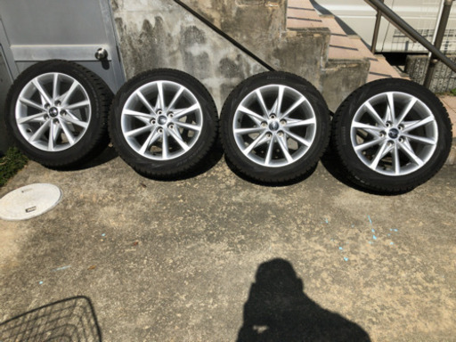 プリウスα 純正アルミ 17inch スタッドレス付き