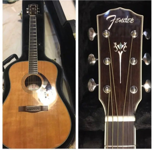 エレアコスティックギター　フェンダーPM1