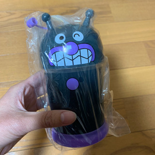 【新品・未使用】バイキンマン ストローマグ