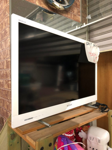 SONY 32V型 地上・BS・110度CSデジタルハイビジョン液晶テレビ BRAVIAブラビア KDL-32EX420-Wホワイトフ